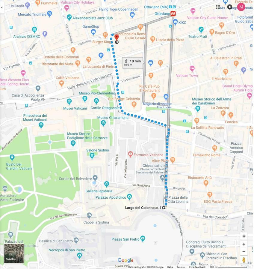 Vt Vatican'S Apartment Рим Екстер'єр фото